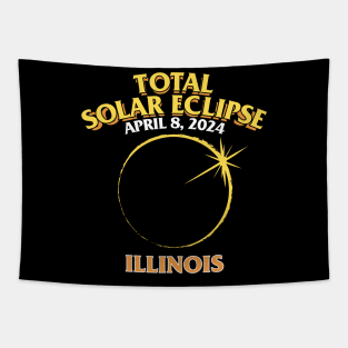 Total Solar Eclipse 2024 - Illinois Tapestry
