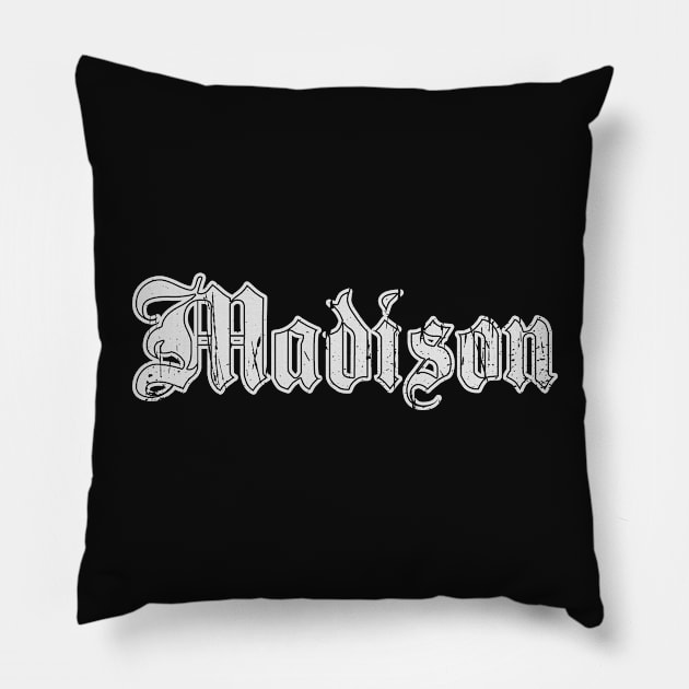 madison Pillow by DeekayGrafx