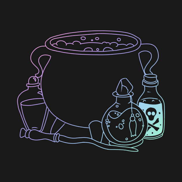 Witchy Cauldron by PirateJam
