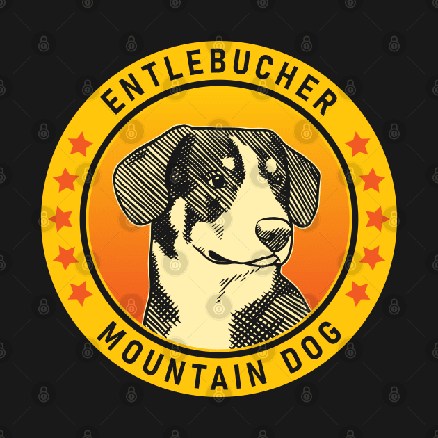 Entlebucher Mountain Dog Portrait by millersye