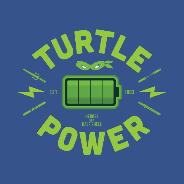 Turtle Power - ooze green by HtCRU