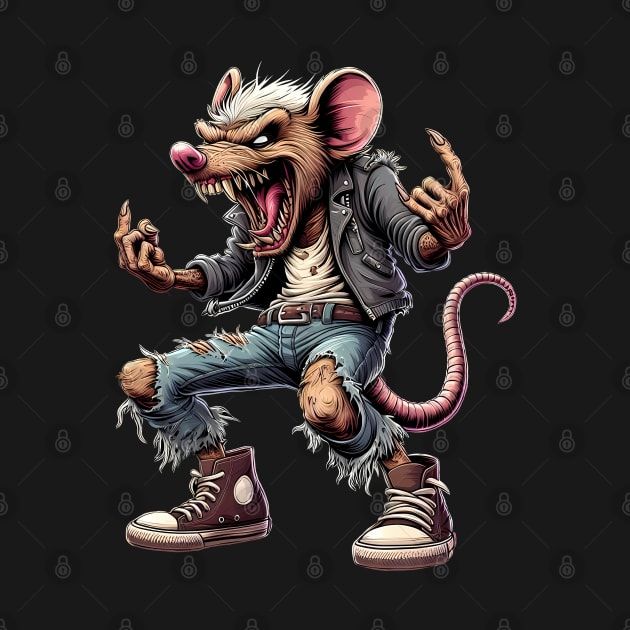 Angry Rat by cowyark rubbark