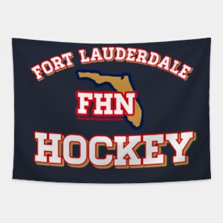 Fort Lauderdale Hockey 2 Tapestry