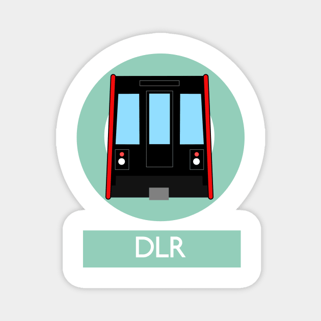 London Underground Subway DLR Magnet by 2createstuff