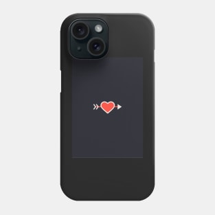 Love Heart shaped ,Love, Gift For Fiance, Gift For Wife, Birthday Gift For Wife Phone Case