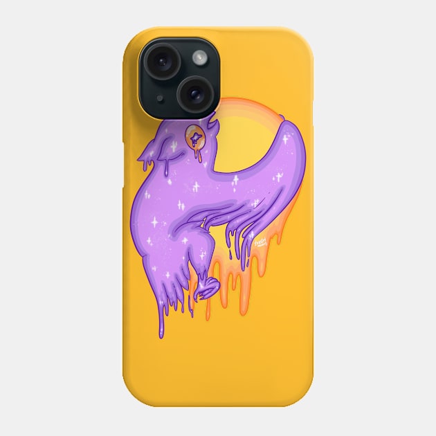 Melting Owl Phone Case by toastedmomos