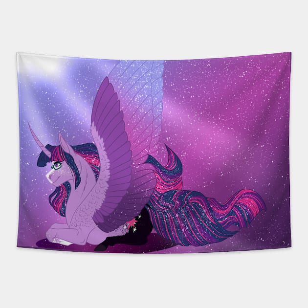 Twilight - Princess of Friendship Tapestry by Erin's Homebound