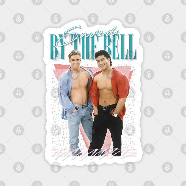 Saved By The Bell -  90s Styled Aesthetic Design Magnet by DankFutura