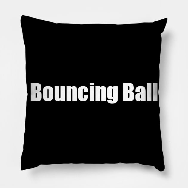 Boucing ball - ADHD Pillow by Bernesemountaindogstuff