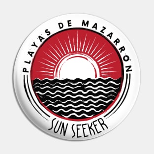 Playas de Mazarron - Sun Seeker V02 Pin