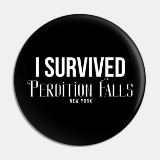 I Survived PF Souvenir Pin