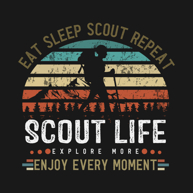 Eat Sleep Scout Repeat by banayan