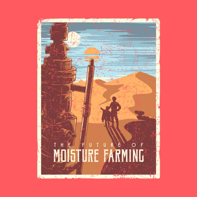 The Future of Moisture Farming (sunrise variant) by djkopet