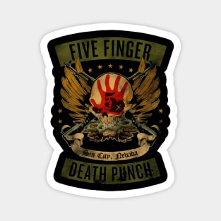 Death punch 5 Magnet