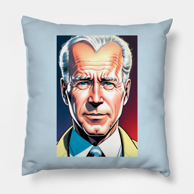 JOE BIDEN 16 Pillow by truthtopower