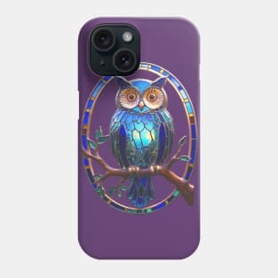 Stained Glass Owl Phone Case