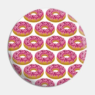 Donuts Pattern - cherry Frosting Pin