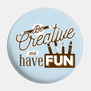 BE CREATIVE SCHOOL lovely cool design Pin