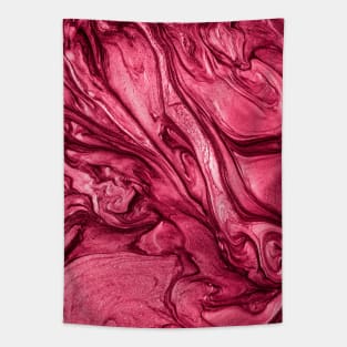 glamour 002 liquid red colors Tapestry