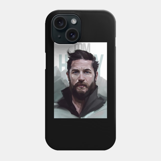 Tom Hardy Unraveling The Depths Of Human Emotions Phone Case by Nychos's style