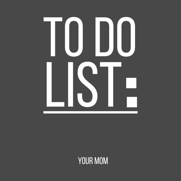 TO DO LIST by BrechtVdS