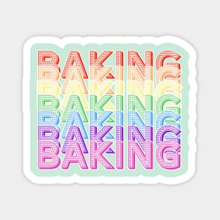 Baking Rainbow Magnet