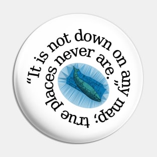 Moby Dick Quote Pin