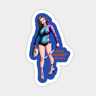 Hockey fan girl 2 Magnet