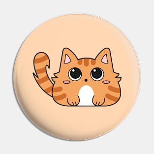 Cute orange tabby kitten Pin