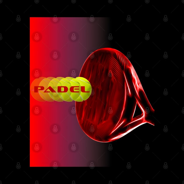 Pádel sport 9 red by DymSportswear