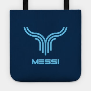 The Messi Logo: Celebrating the GOAT of Football with Abstract Grace Tote