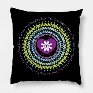 True Love Mandala Pillow