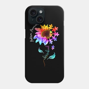 Autism Awareness Women Kids Mom Choose Kind Autism Phone Case