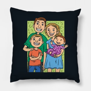 Happy Family Pillow