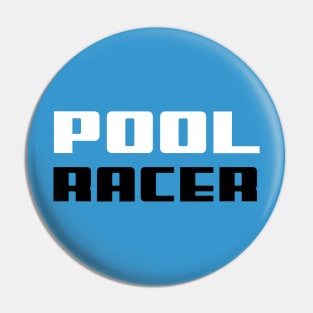 Pool Racer, swimming design v1 Pin