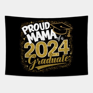 Graduation Gleam: Maternal Pride Edition Tapestry