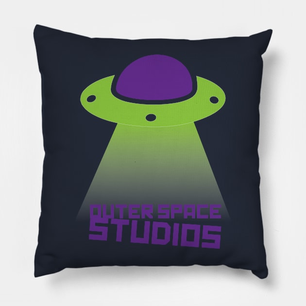 Outer Space Studios Pillow by Bheki