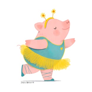 Pig Ballerina T-Shirt