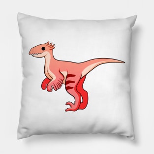 cartoon deinonychus Pillow