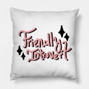 Friendly Introvert Pillow