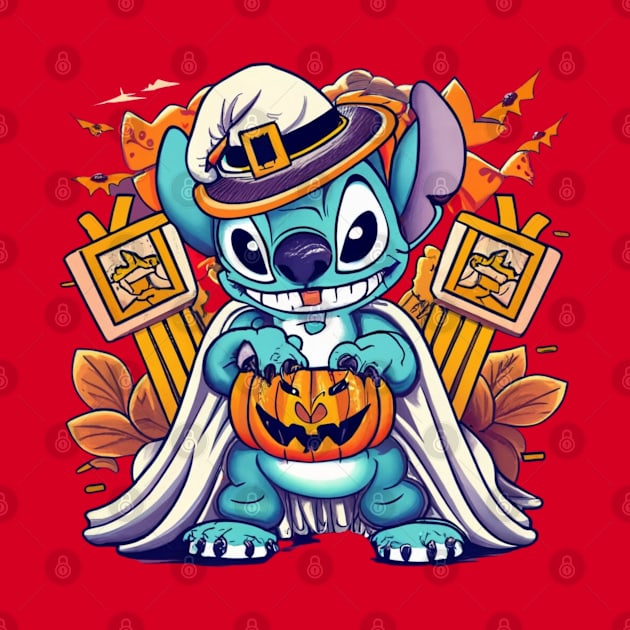 Halloween Stitch by BukovskyART