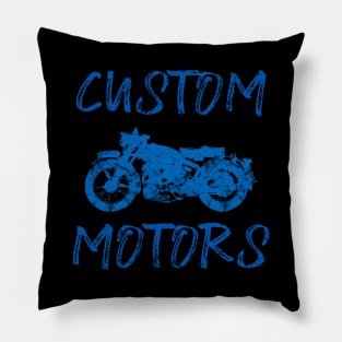 Custom Motors Motorcycle Pillow