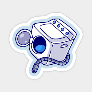 Washing Machine Cartoon Magnet