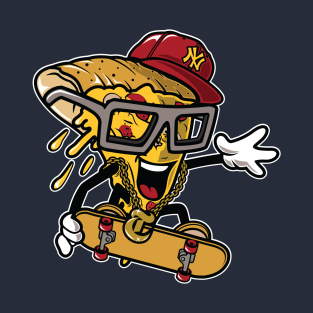 The Skater Pizza T-Shirt