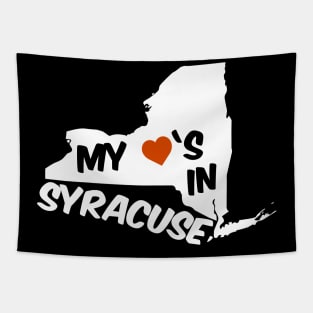 My heart is in Syracuse Tapestry