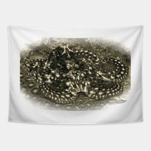 Day Octopus Tapestry