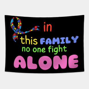 Autism awareness, autism strong, autism fighter Tapestry