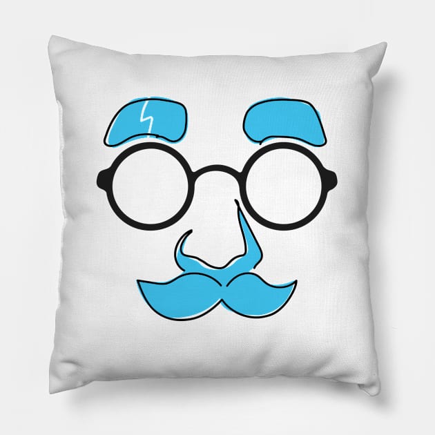 Wizard In Disguise Pillow by Amagoto