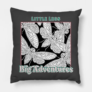 Little Legs, Big Adventures Pillow