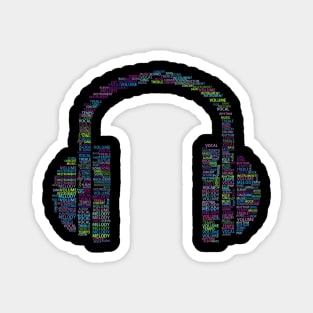 Headphone Abstract Magnet